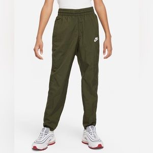 NIKE Boys pants. Fits like XS high waisted for women’s. Green jogger